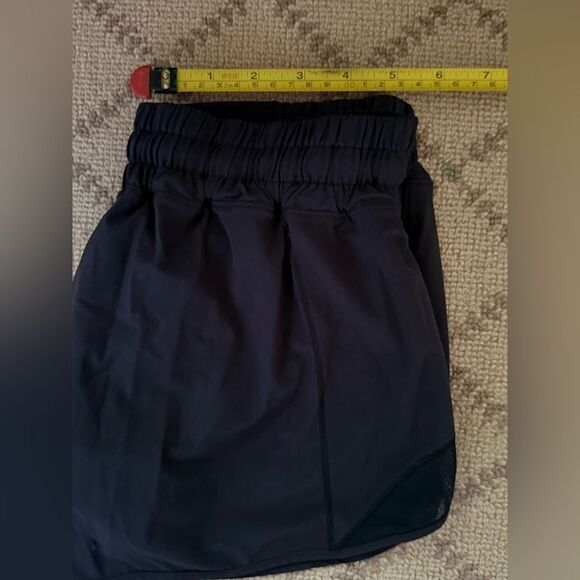 Lululemon black Speed Up high rise black running shorts 8 - Picture 6 of 10